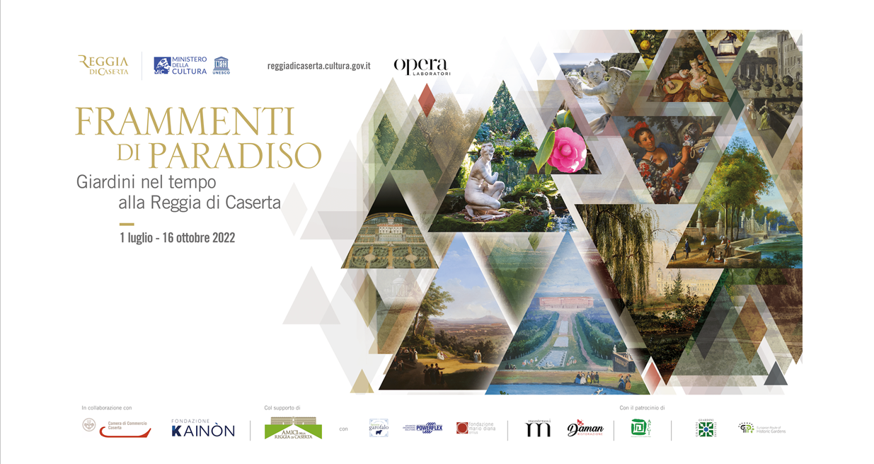 Frammenti di Paradiso. Giardini nel tempo alla Reggia di Caserta